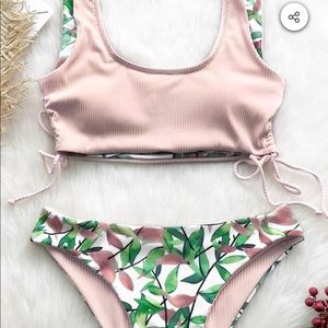 NWT light pink bikini